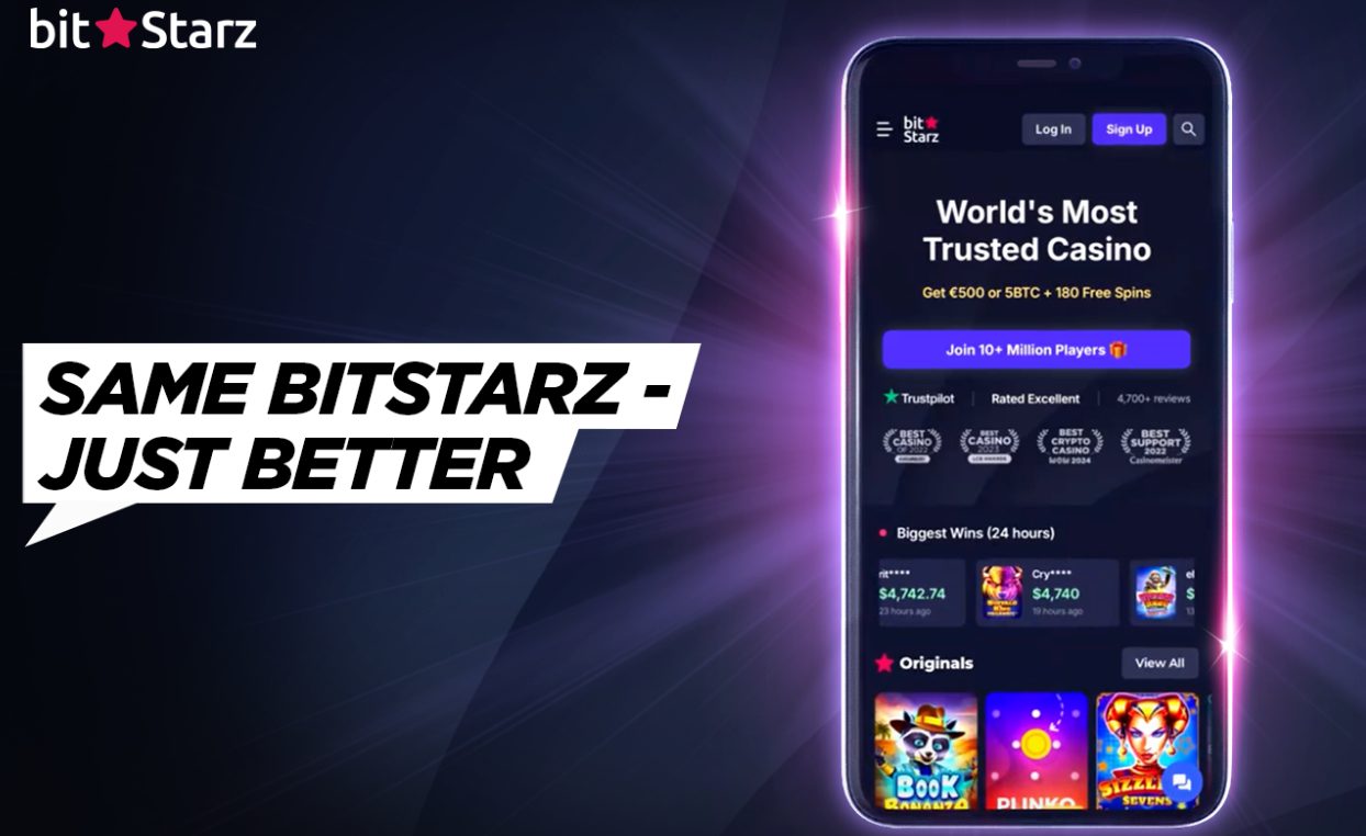 BitStarz Casinon tervetuliaistarjous ja mobiiliaulan esikatselu