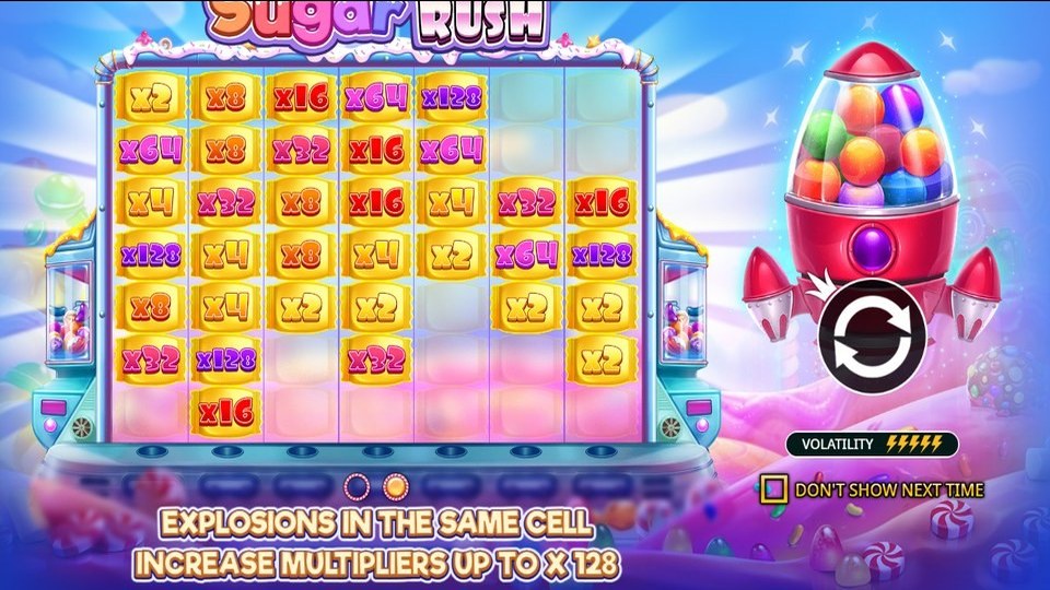 Sugar Rush 1000 gameplay screenshot