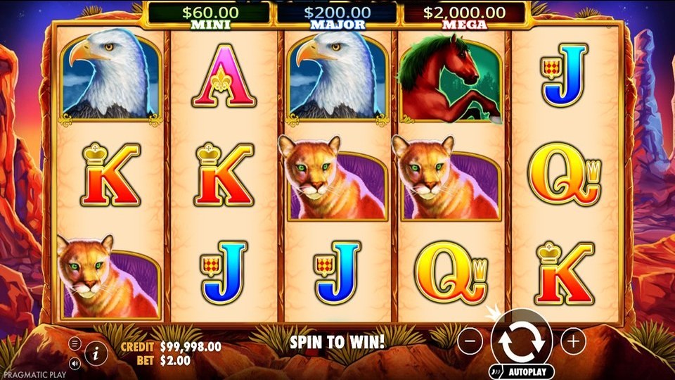 Wolf Gold gameplay screenshot